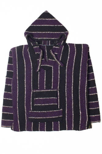 Purple And Black Baja Hoodie 2829