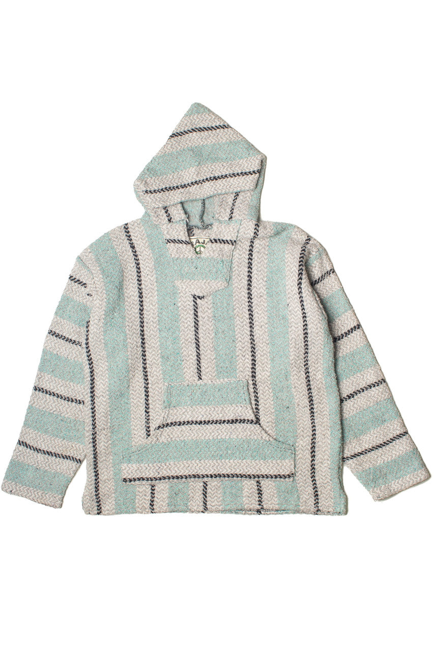 Recycled Mint & Gray Baja Joe Baja Hoodie