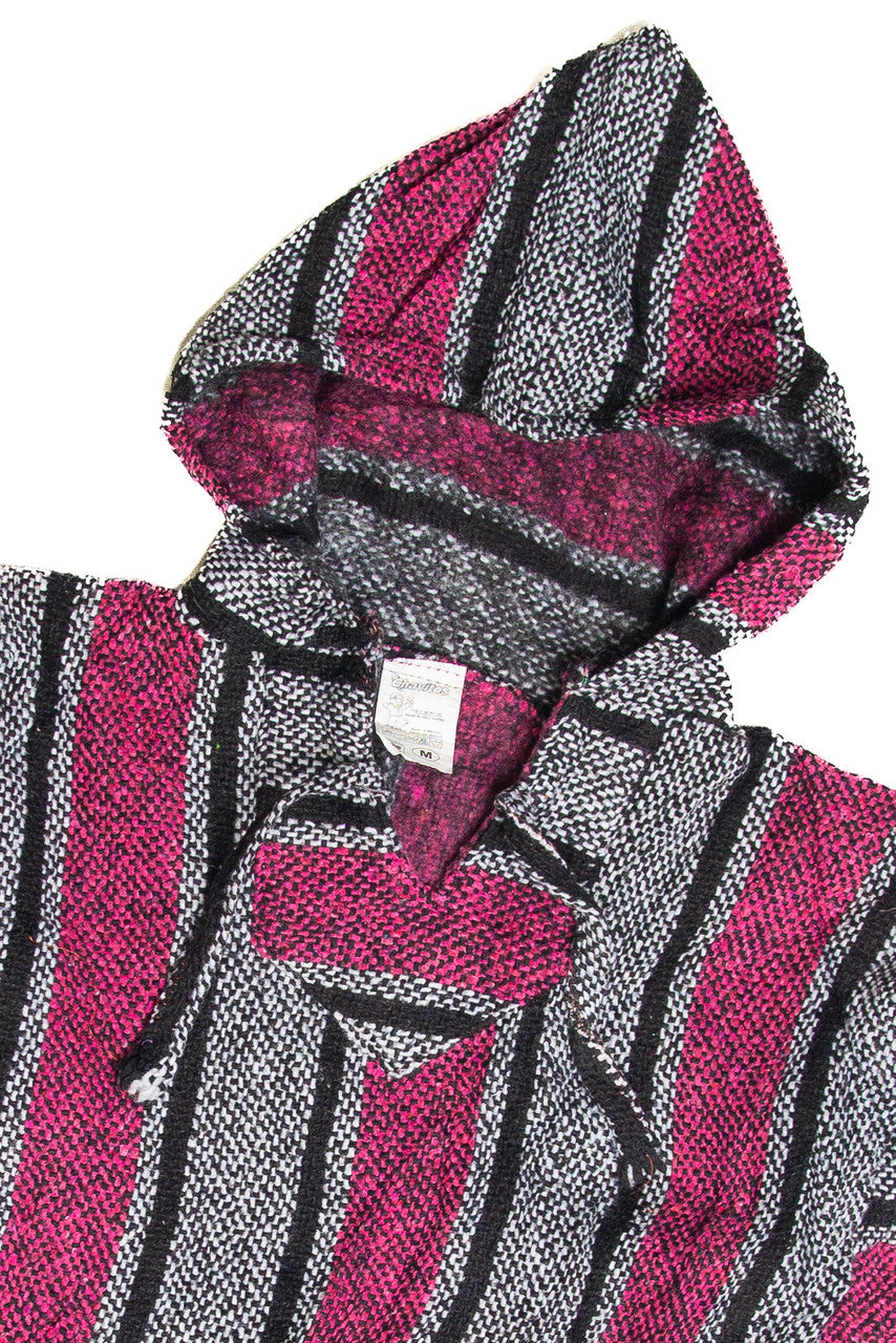 Recycled Pink Baja Hoodie