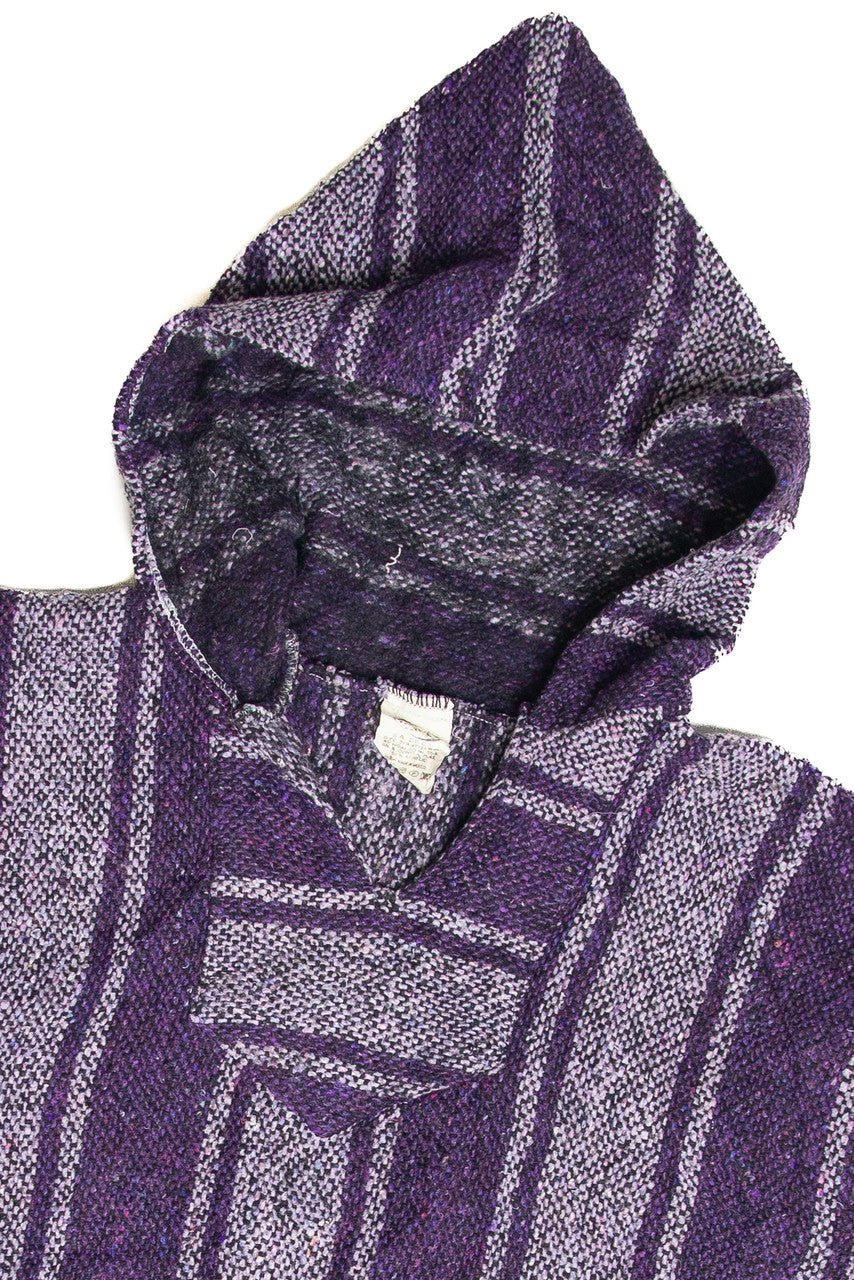 Recycled Purple Baja Hoodie 2856