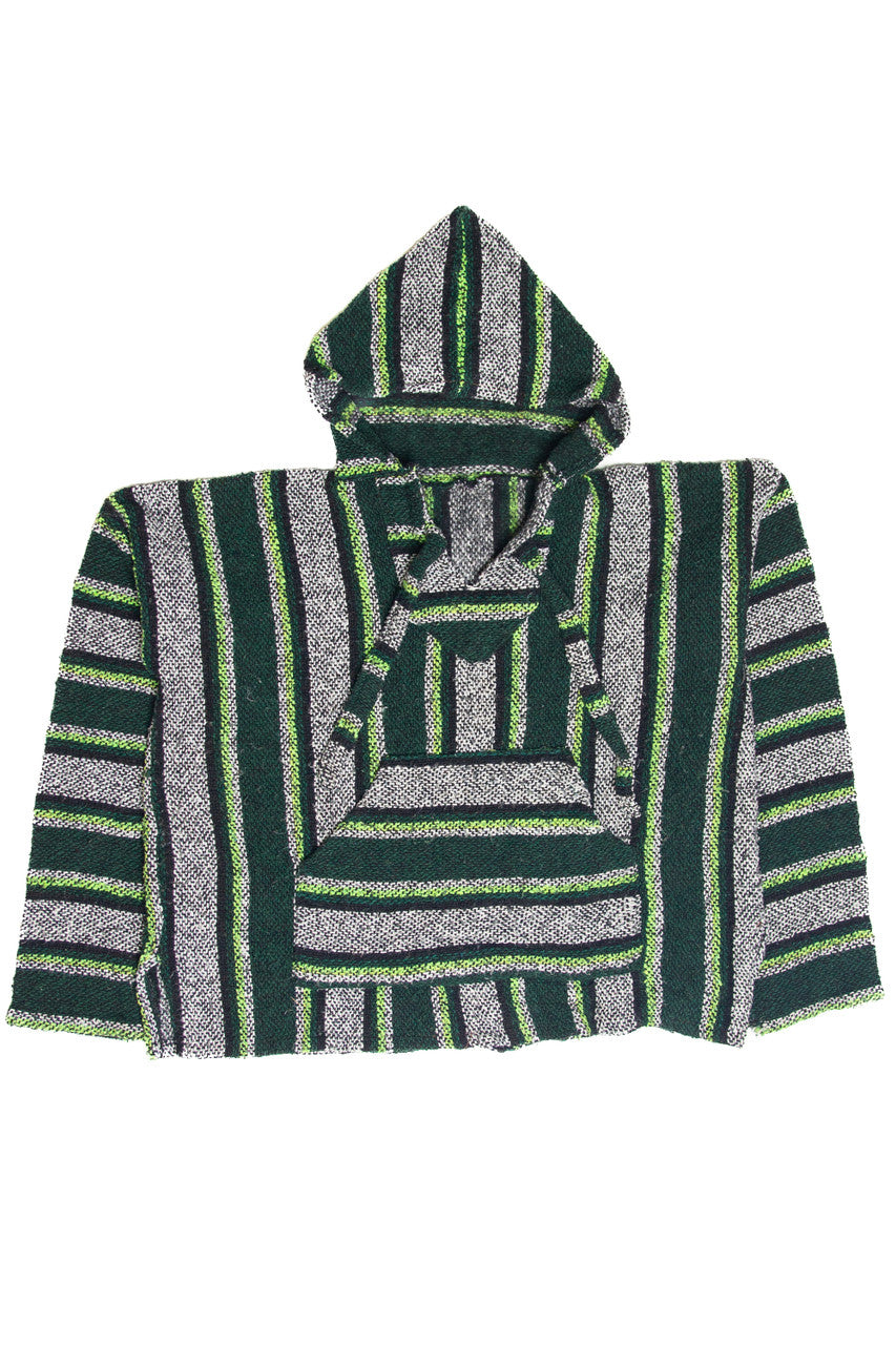 Green Baja Hoodie 2877