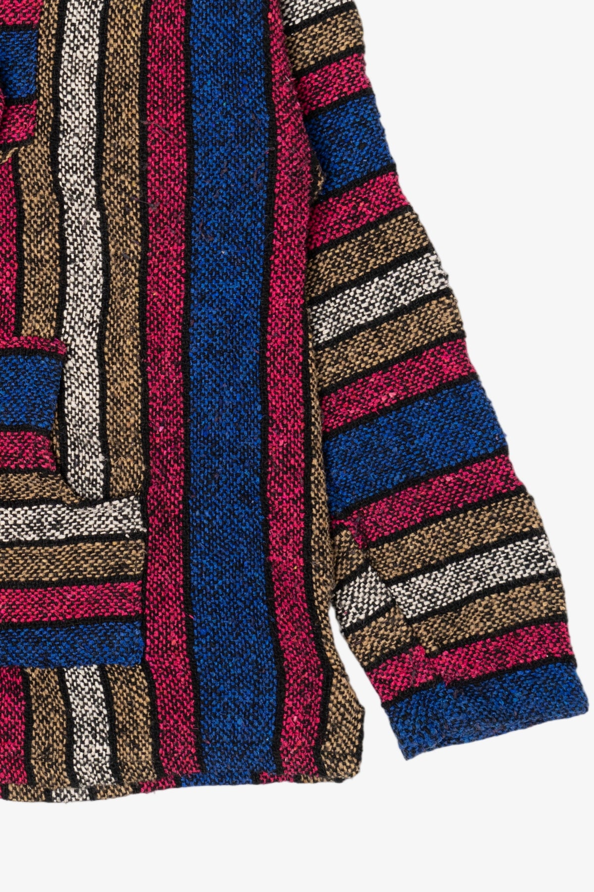 El Paso Saddleblanket Co. Blue And Pink Baja Hoodie (2000s)