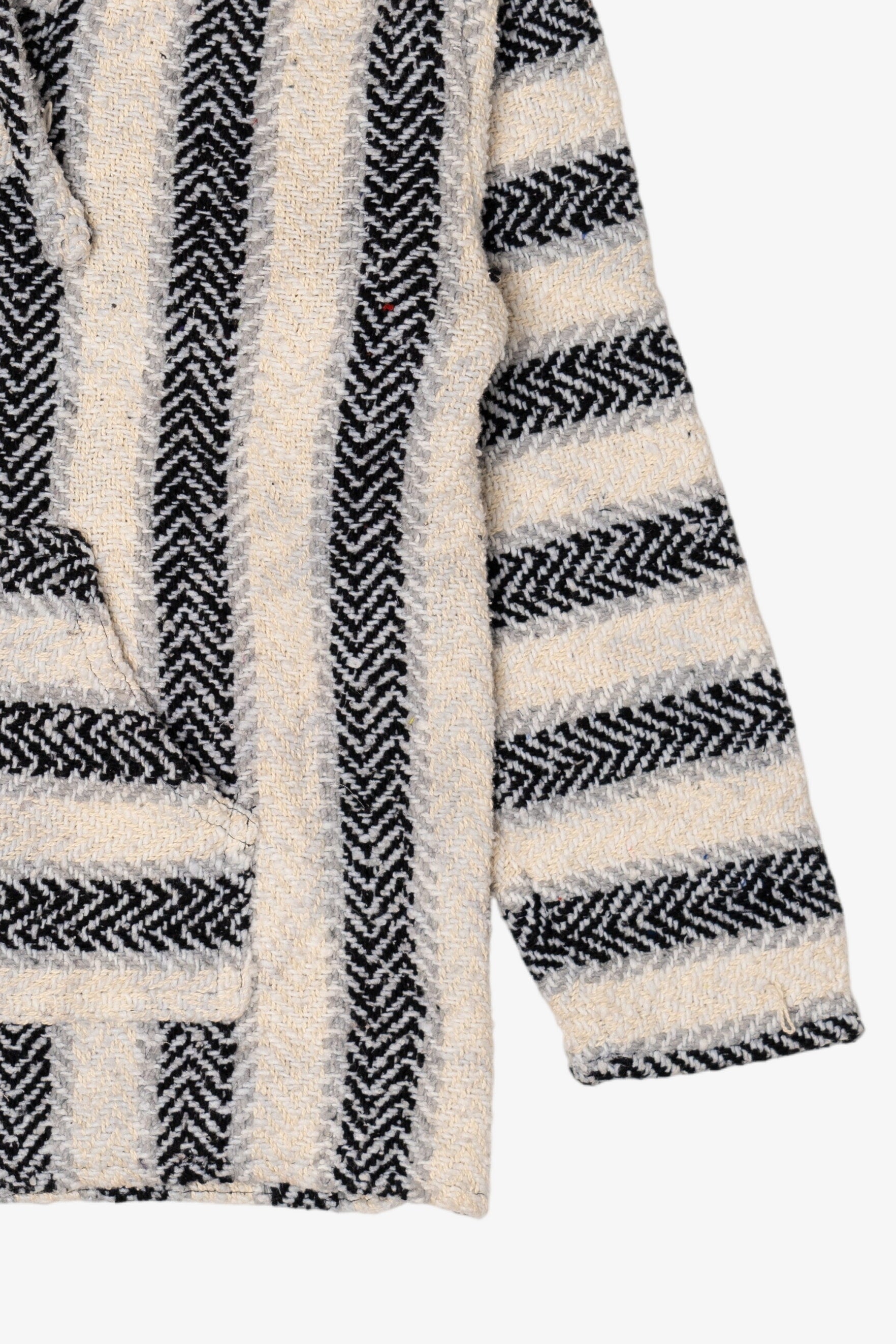 Black And White Earth Ragz Baja Hoodie (2010s)