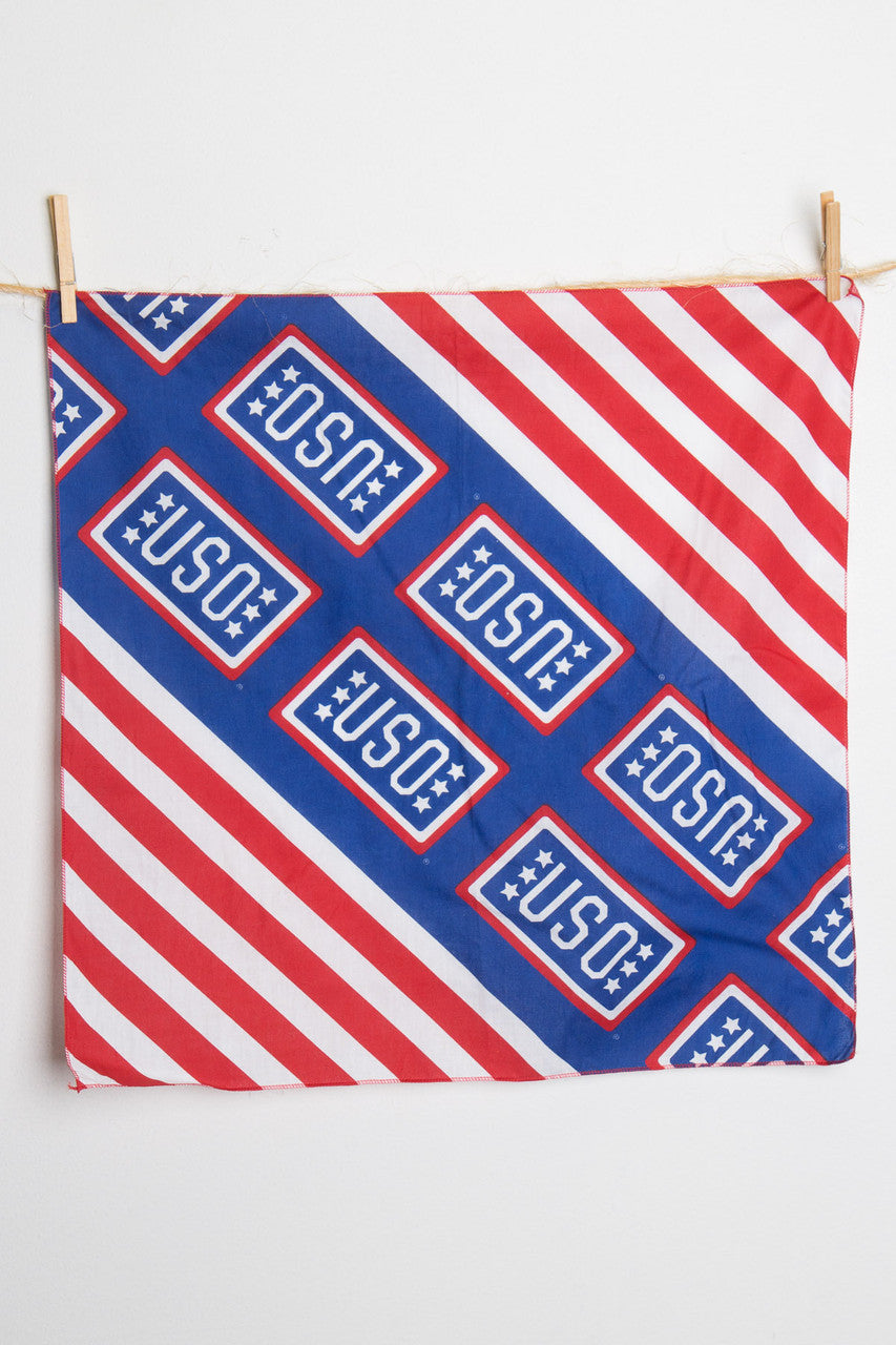 USO Stripes Bandana