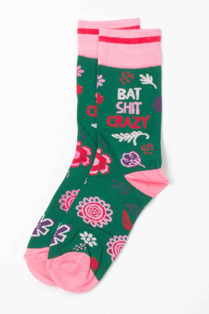 Bat Shit Crazy Socks