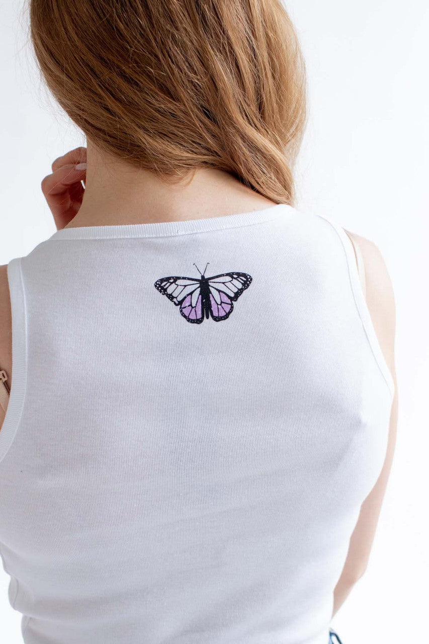 Be Kind Mushroom Muscle Tank