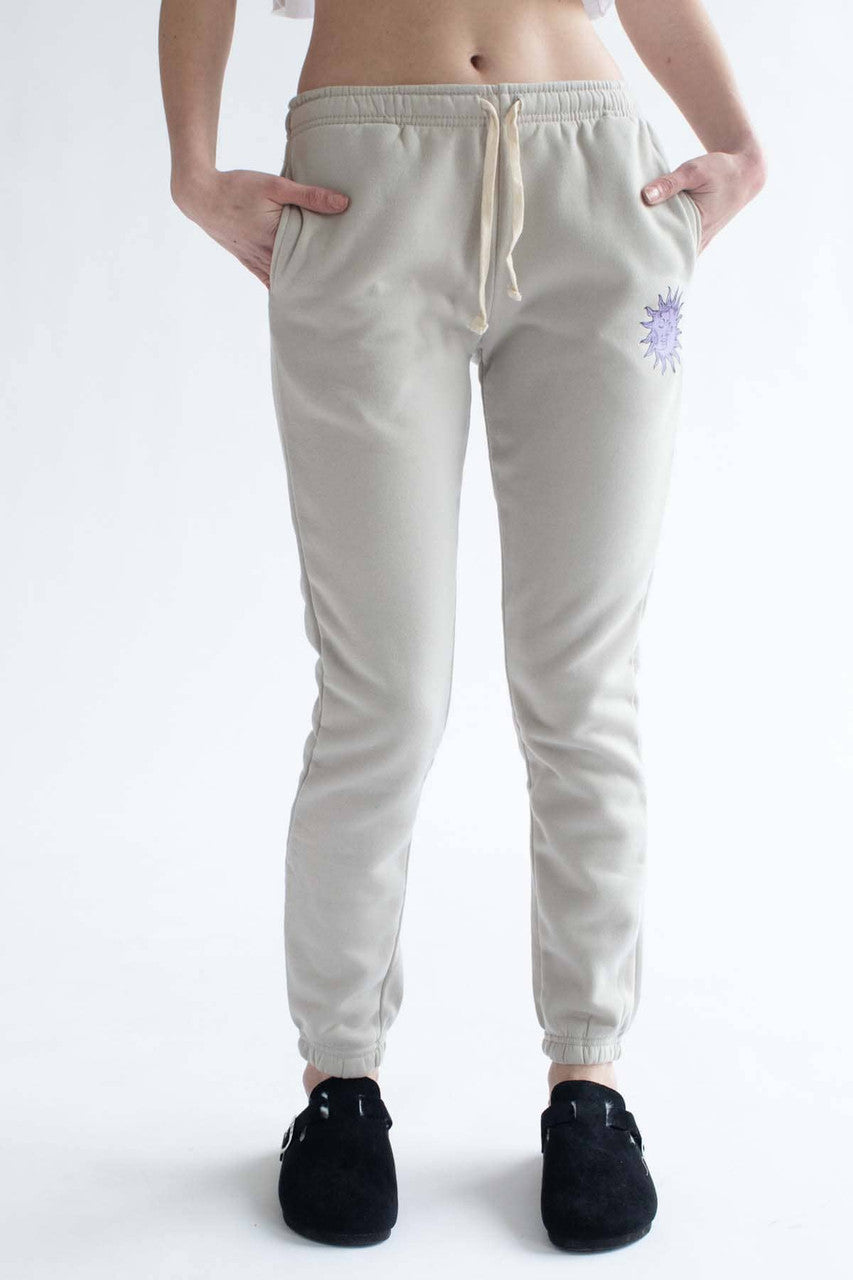 Beige Cosmic Joggers