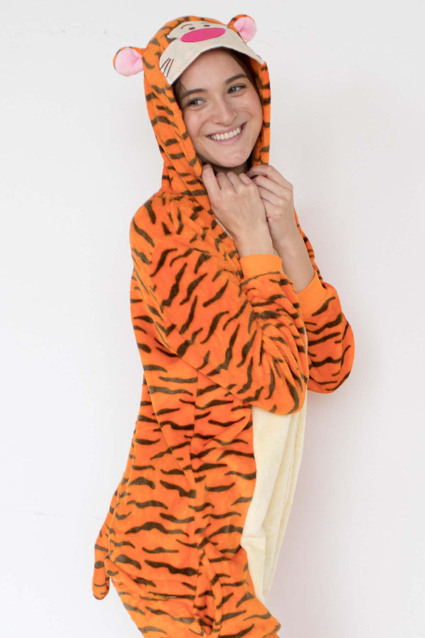 Bengal Tiger Print Onesie Pajamas