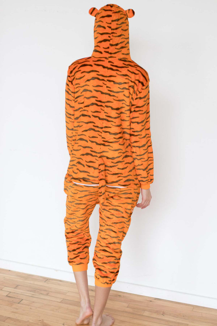 Bengal Tiger Print Onesie Pajamas