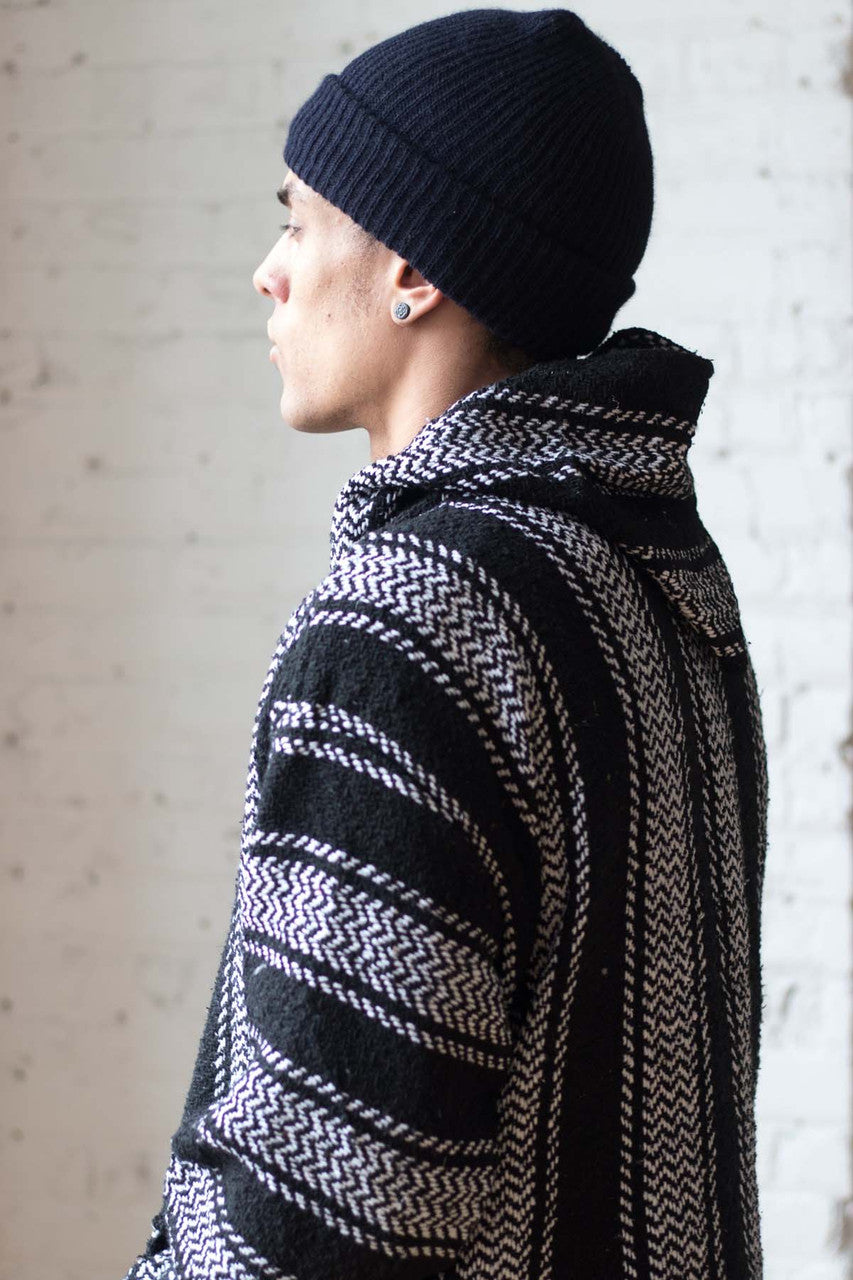 Black Baja Hoodie
