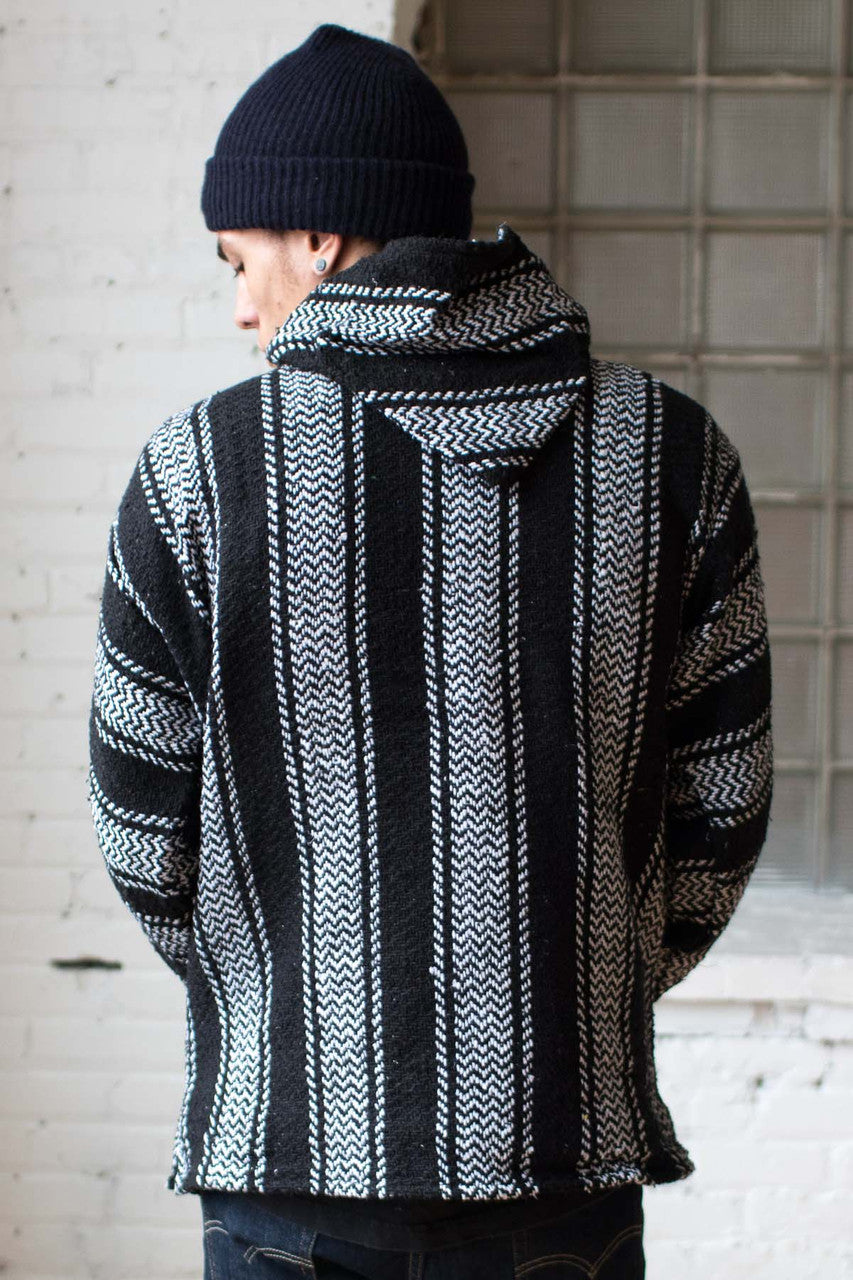 Black Baja Hoodie