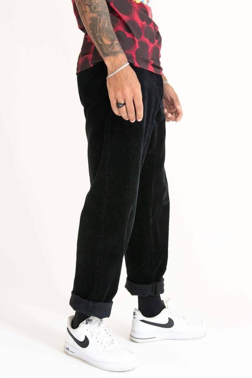 Black Baracuta Corduroy Pants