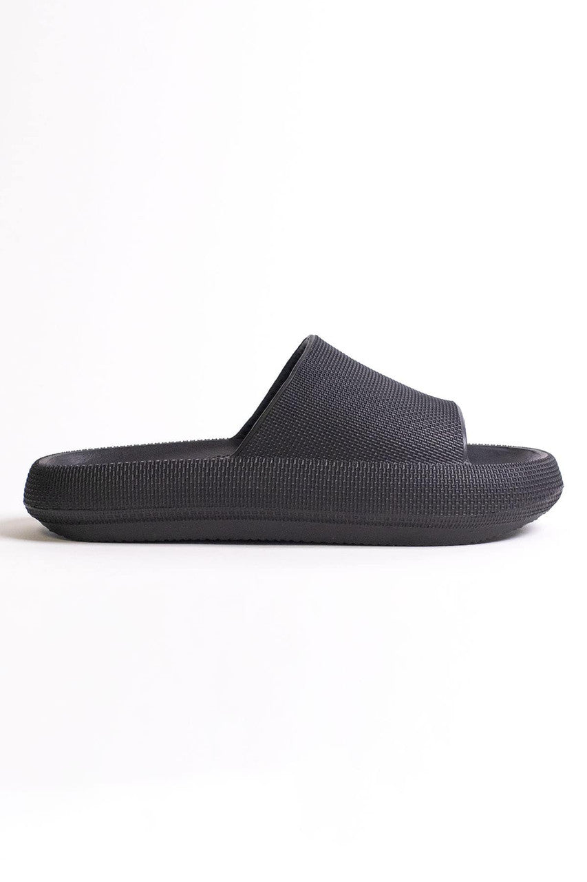 Black Foam Slides