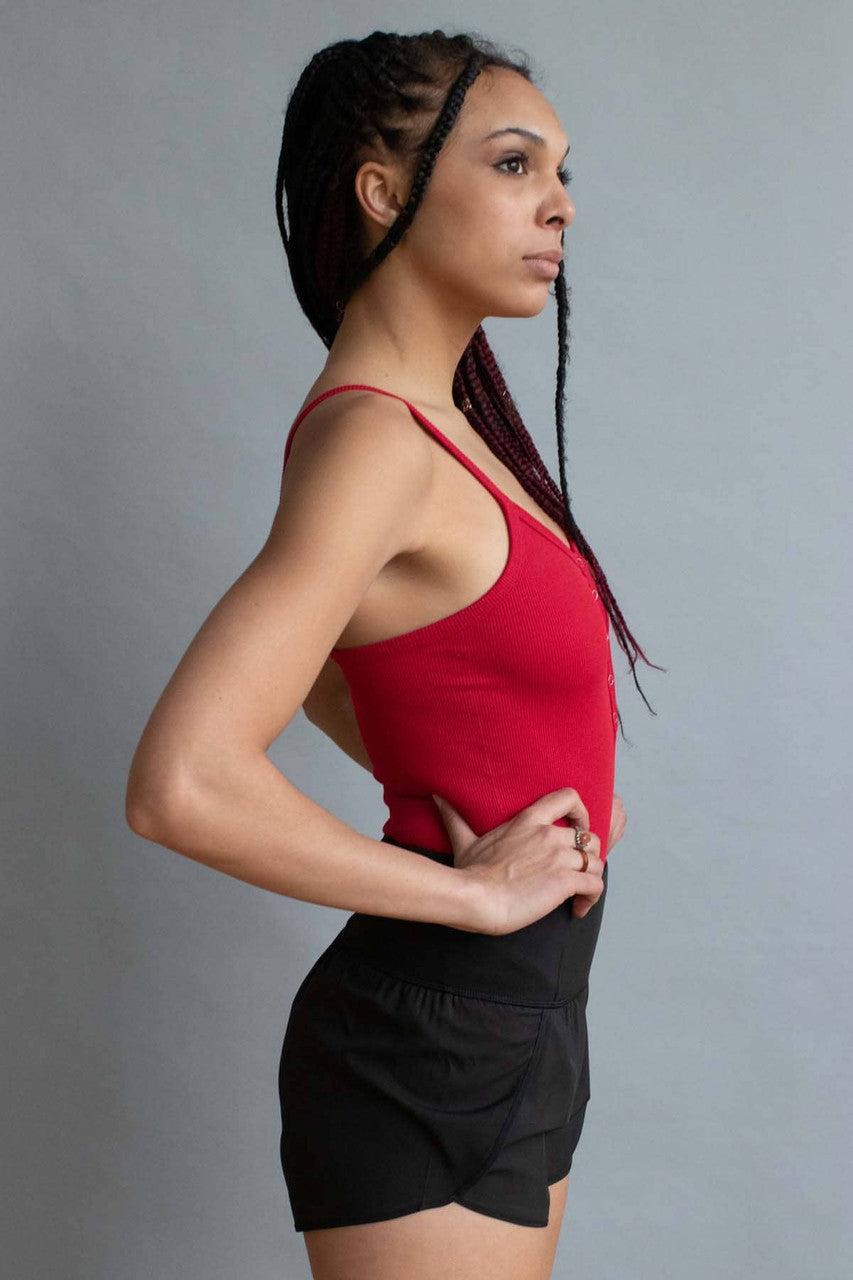 Black High Rise Speed Shorts