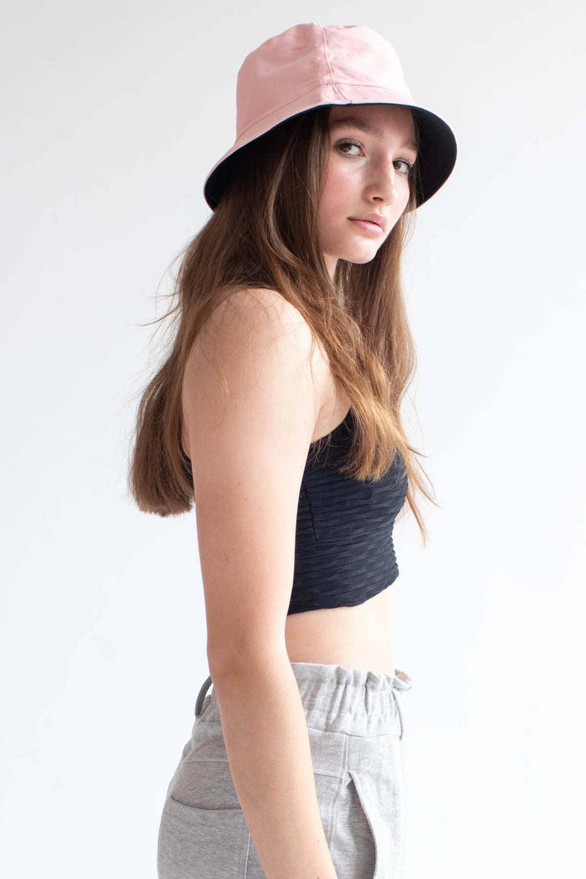 Black Honeycomb Sports Bra
