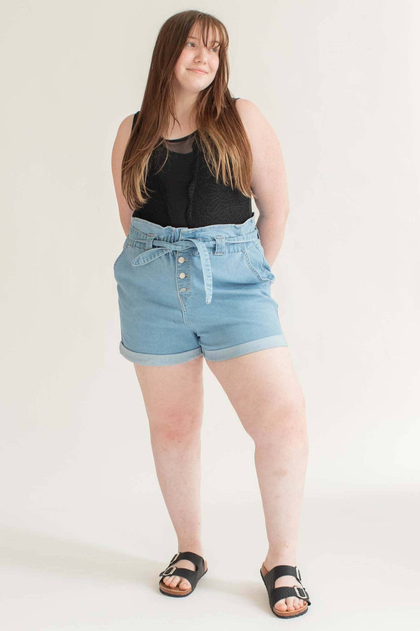 Black Mesh & Lace Front Bodysuit (Extended Sizes)