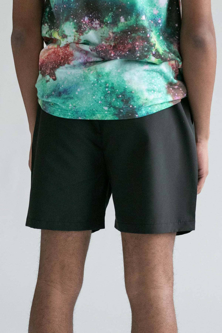 Black Volley Shorts