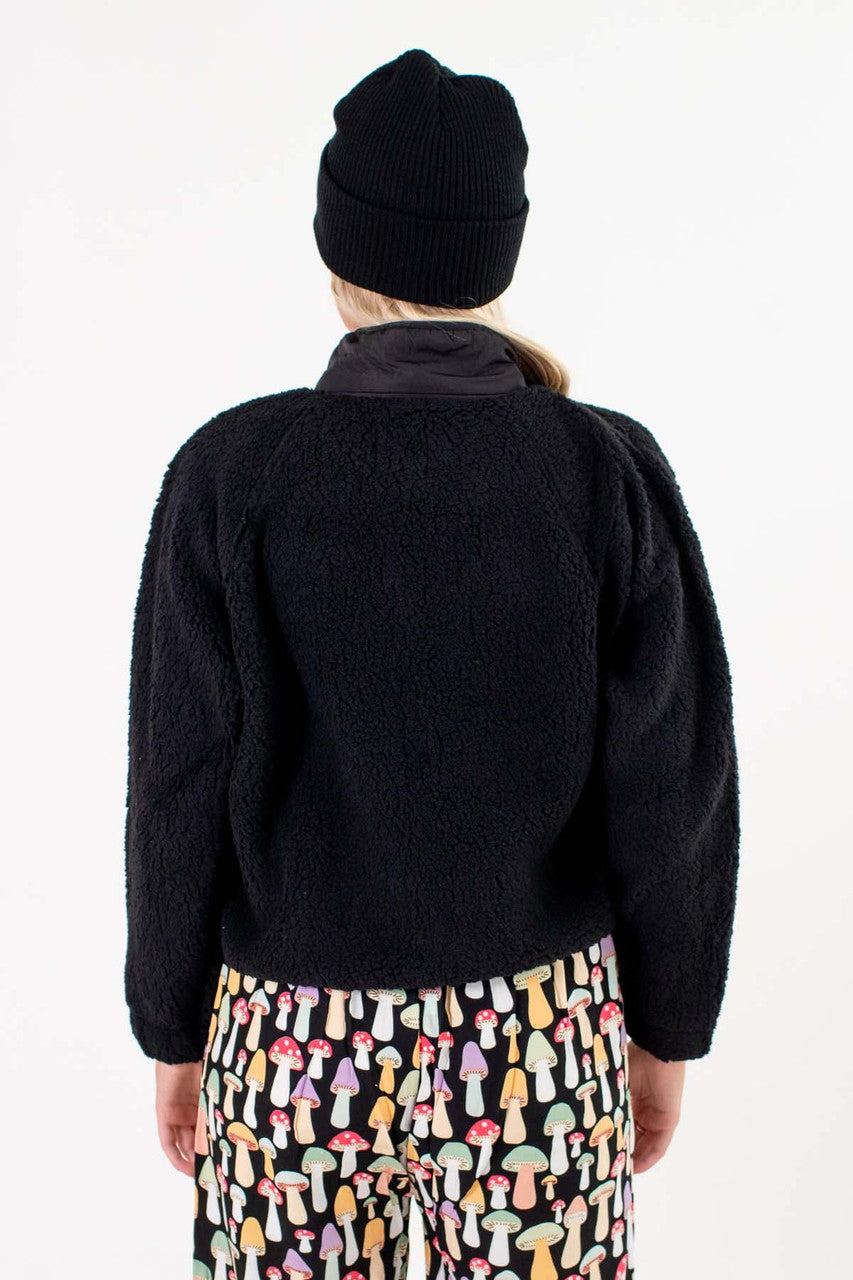 Black Slope Fleece Jacket