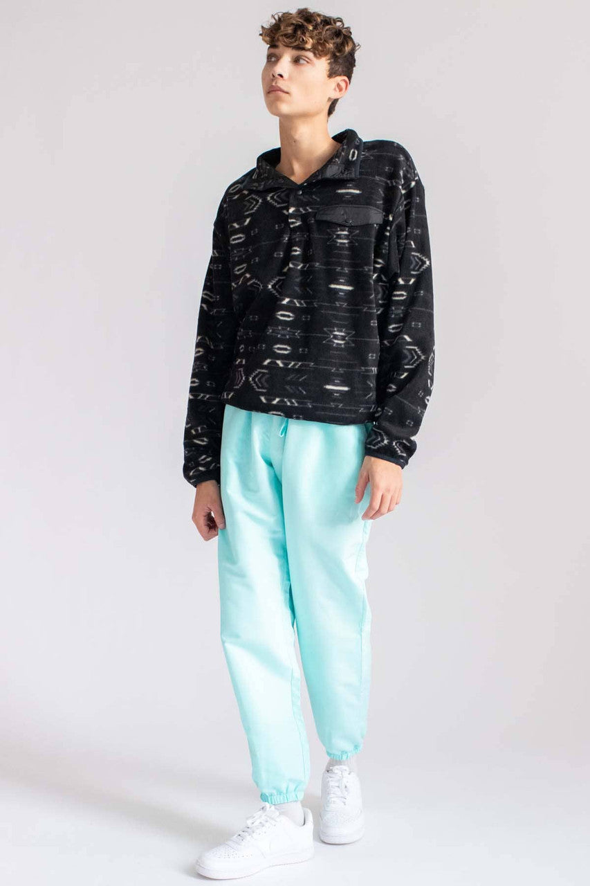 Black Southwest Polar Fleece Pullover