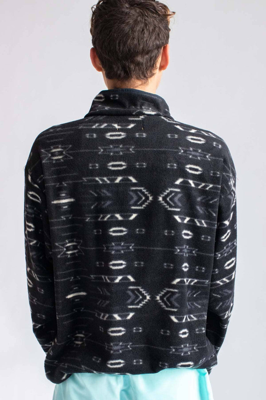 Black Southwest Polar Fleece Pullover
