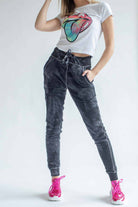 Black Tie Dye Joggers