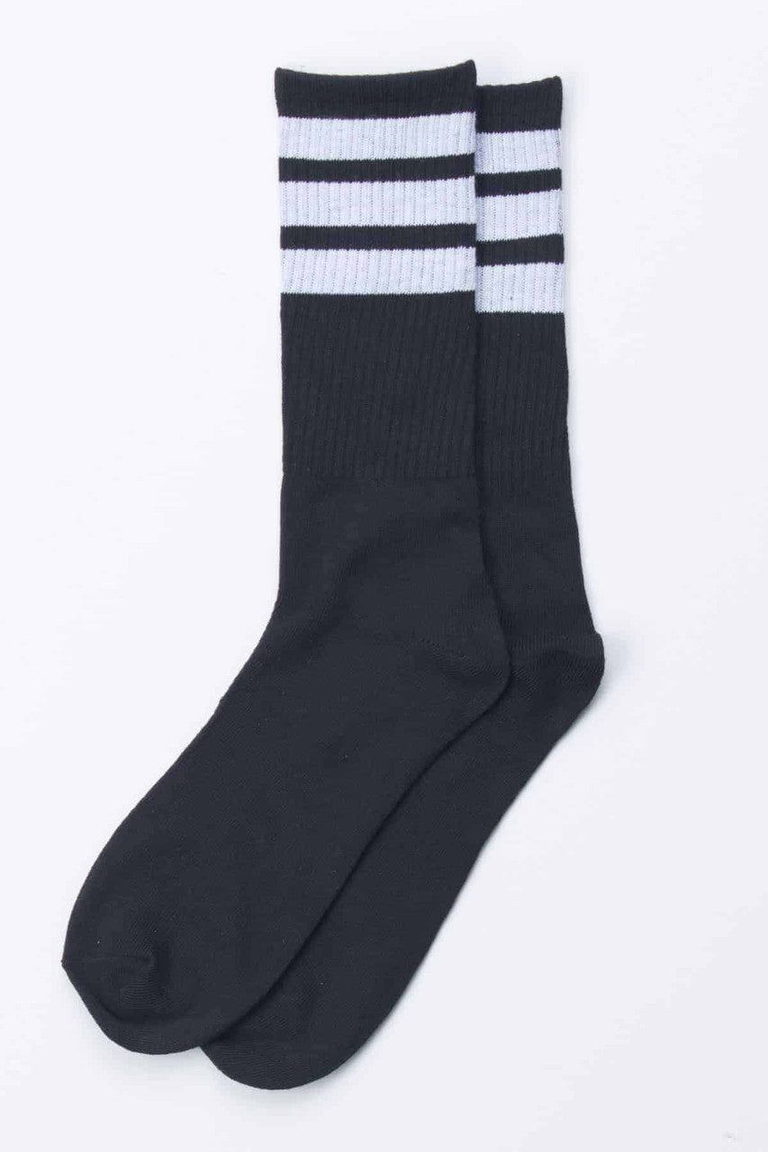 Black Tube Socks
