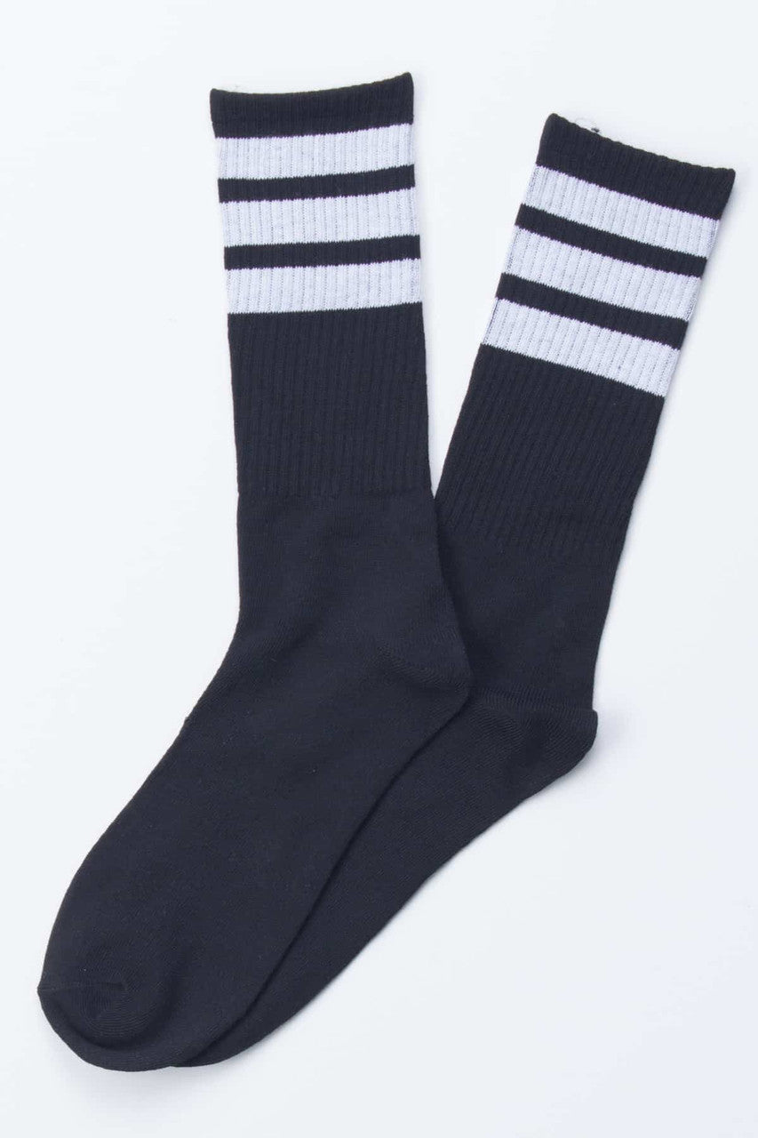Black Tube Socks