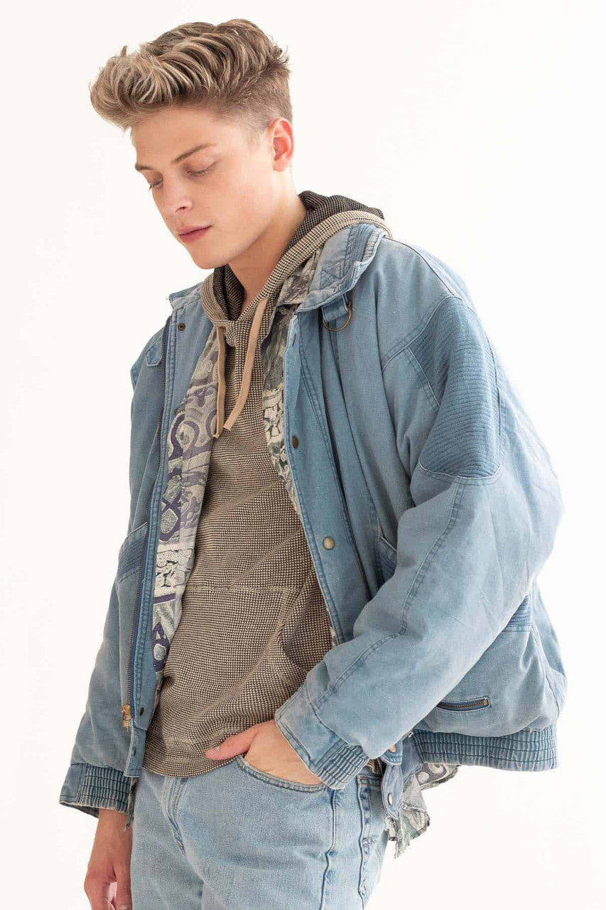 Blue Canvas Winter Jacket