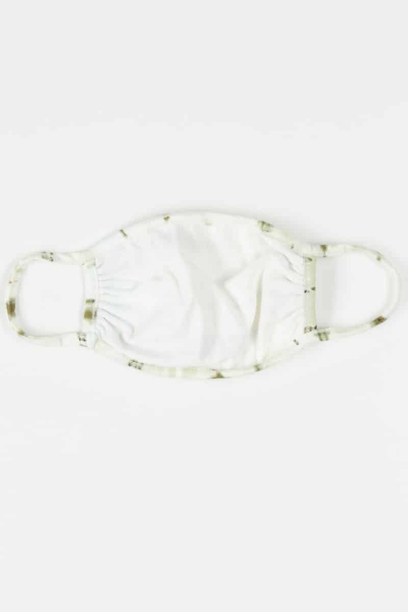 Blue & Green Tie Dye Face Mask