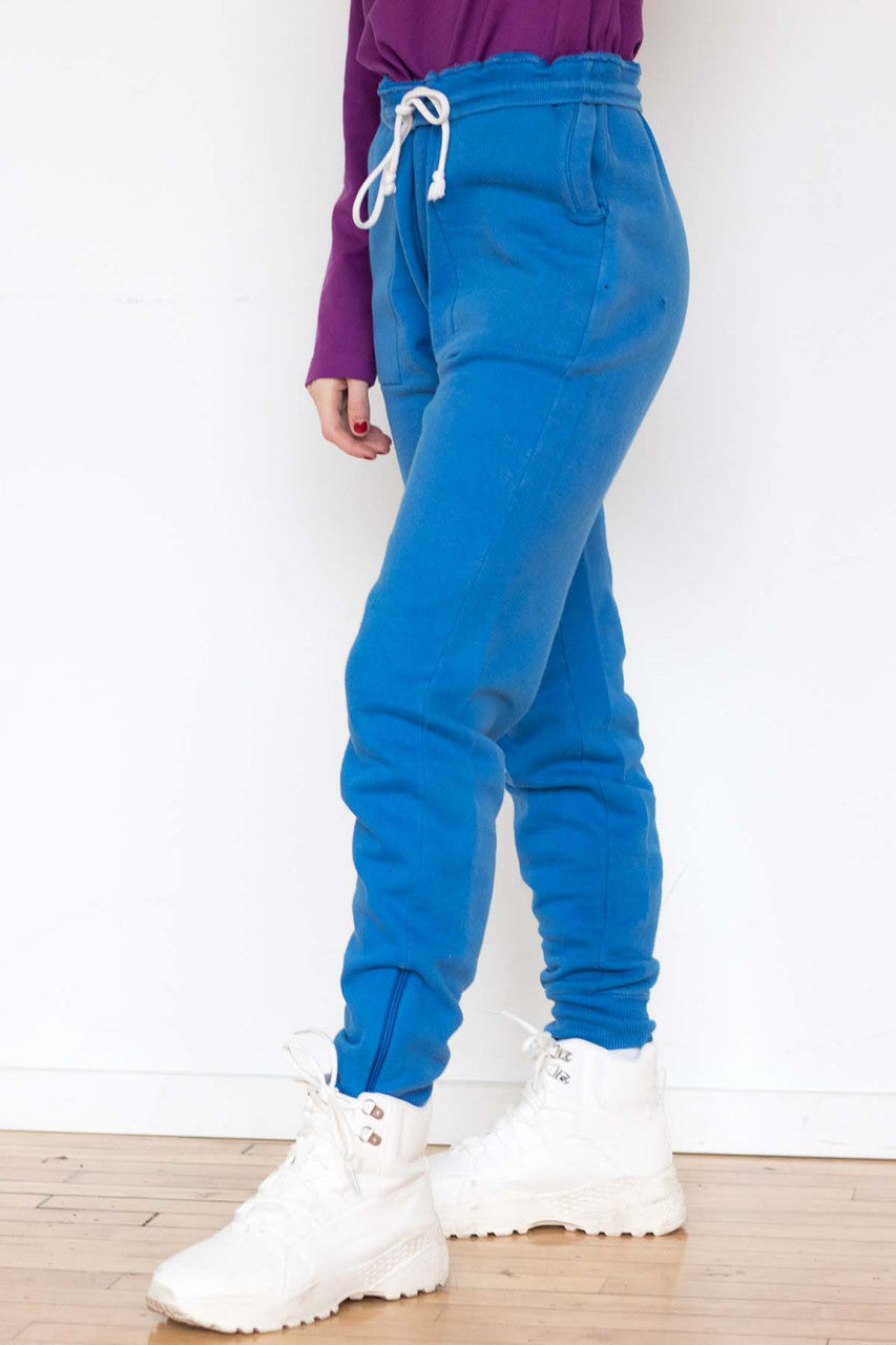 Blue Lacoste Sweatpants