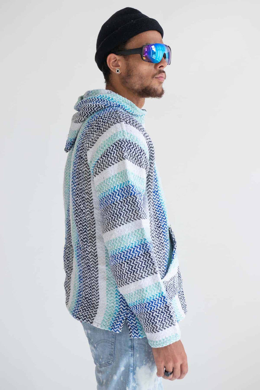 Blue Ombre Baja Hoodie