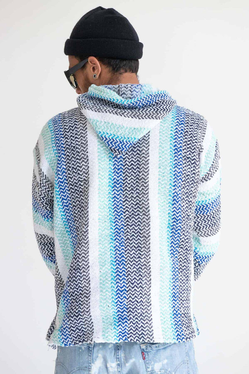 Blue Ombre Baja Hoodie