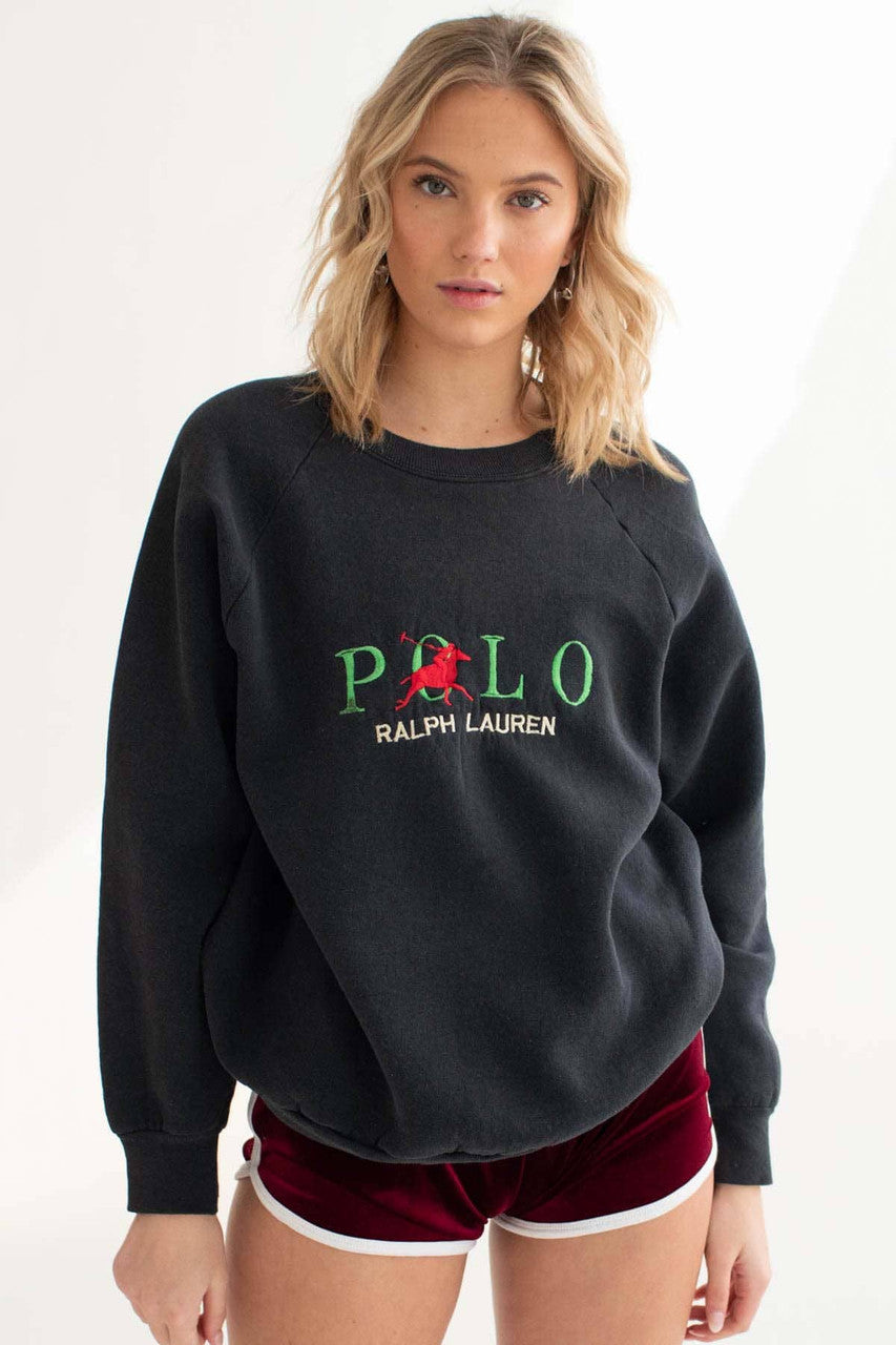 Bootleg Polo Sweatshirt