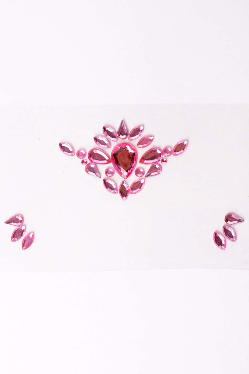 Brow Cluster Stick On Face Jewels