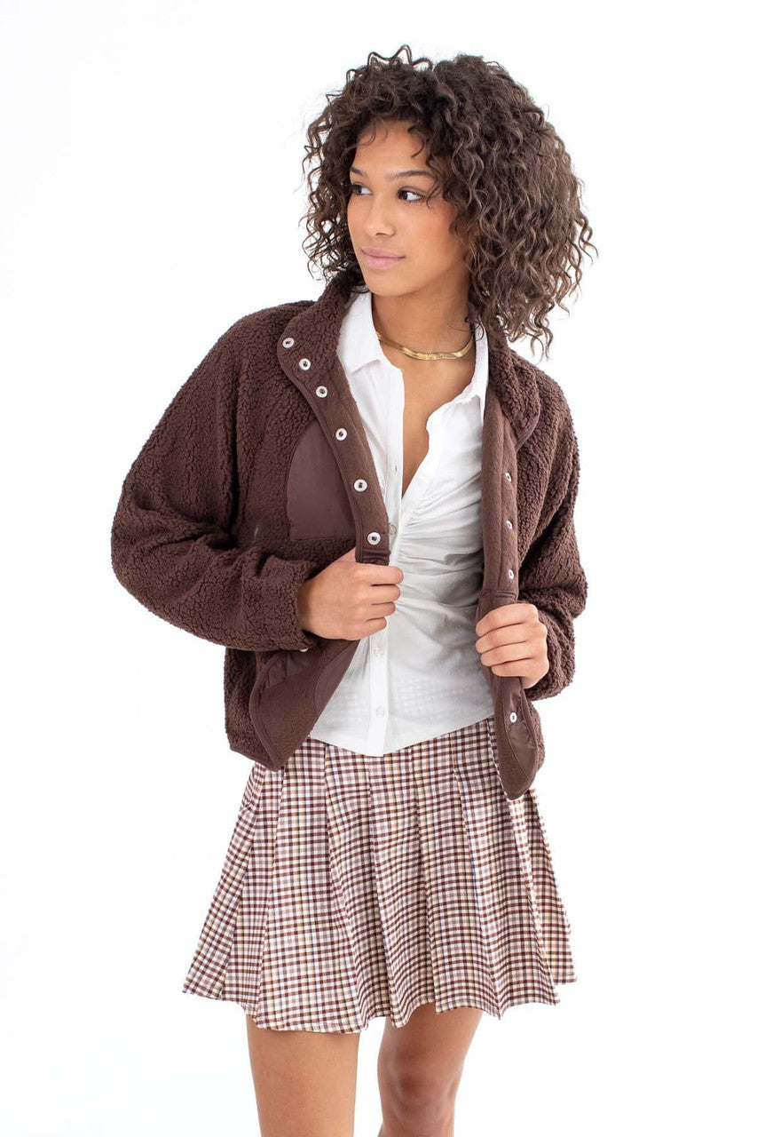 Brown Slope Fleece Jacket