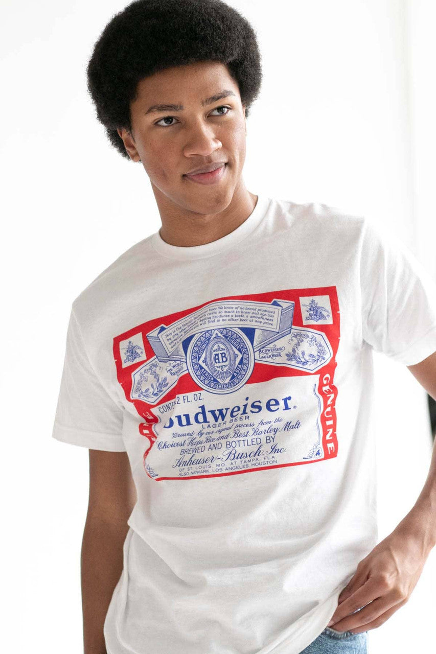 Budweiser Label T-Shirt