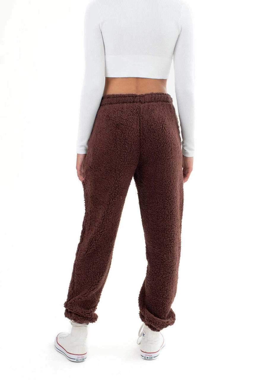 Butterfly Sherpa Joggers