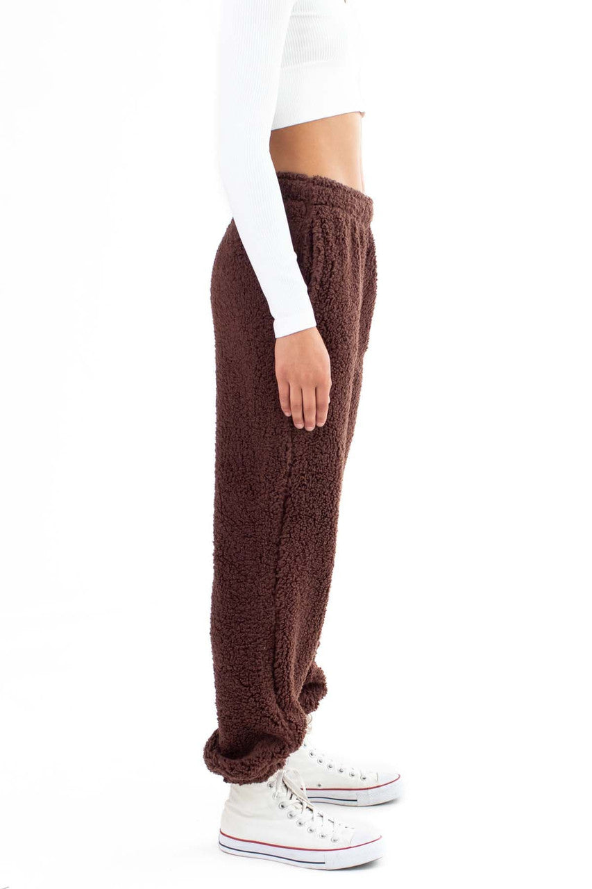 Butterfly Sherpa Joggers