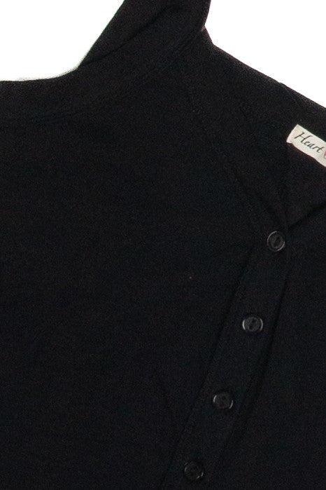 Black Button Down Tank Top