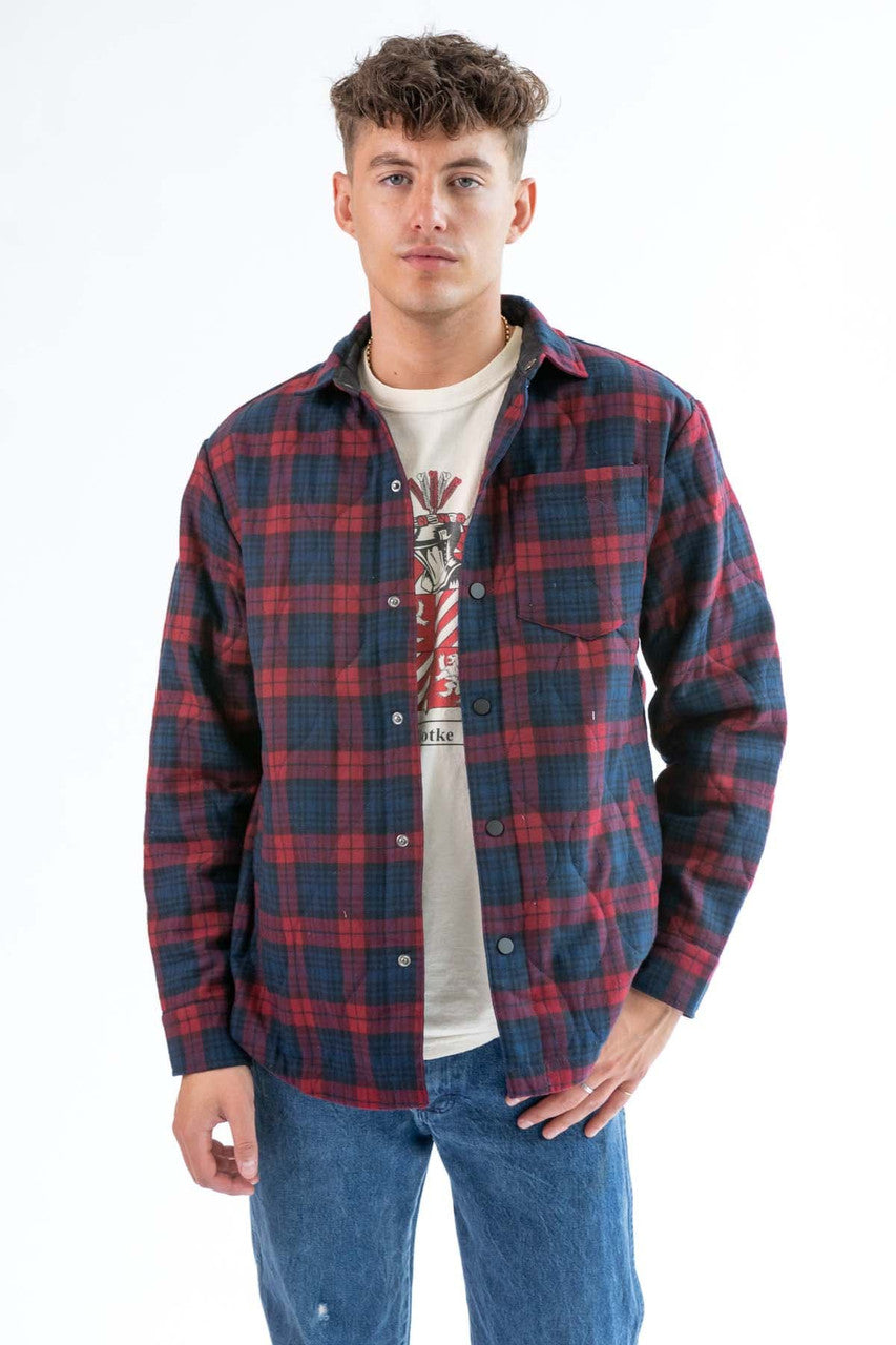 Cabernet Quilted Plaid Shacket