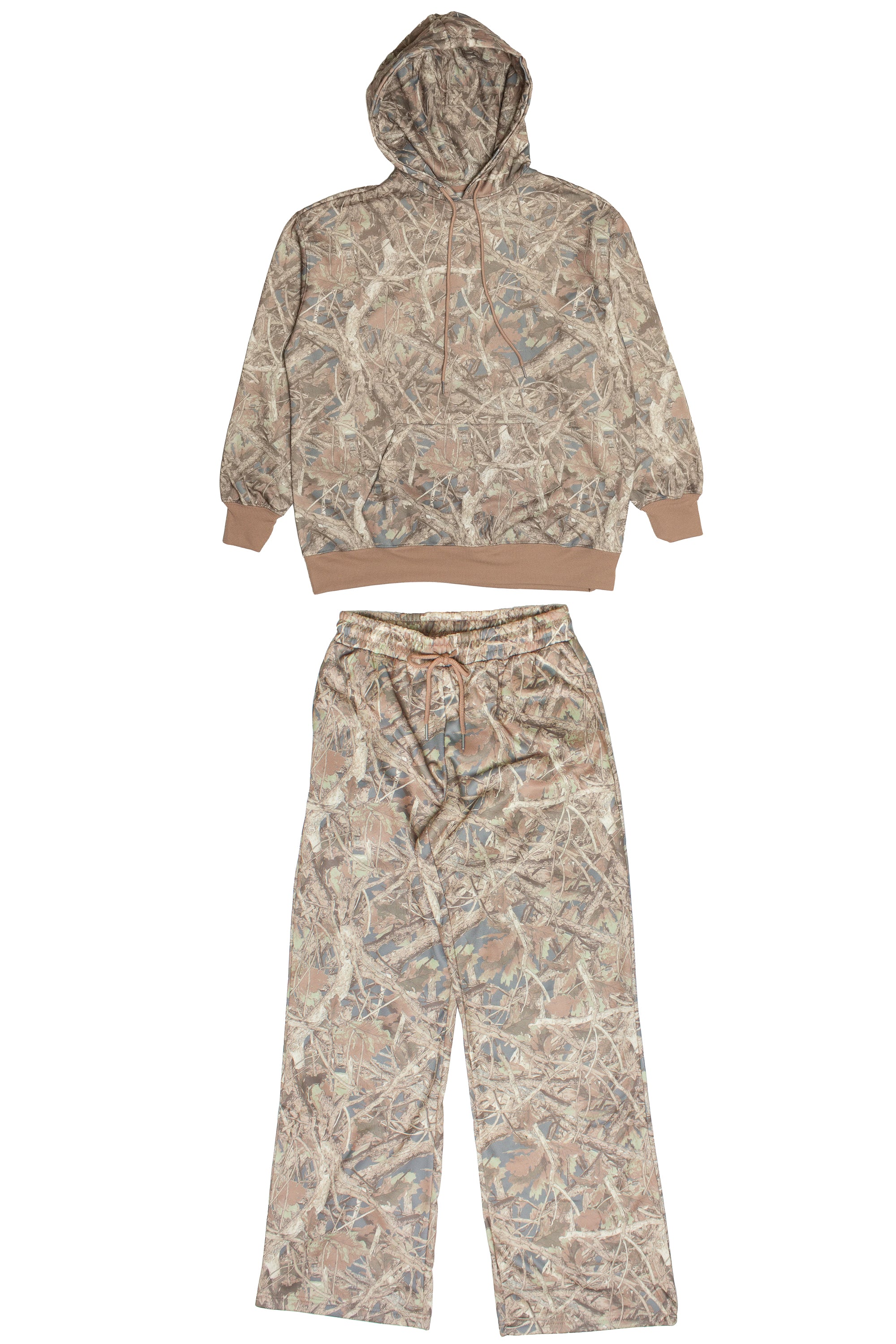 Woodland Camo Fleece Set