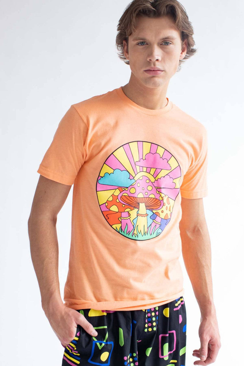 Cantaloupe Psychedelic Mushrooms T-Shirt