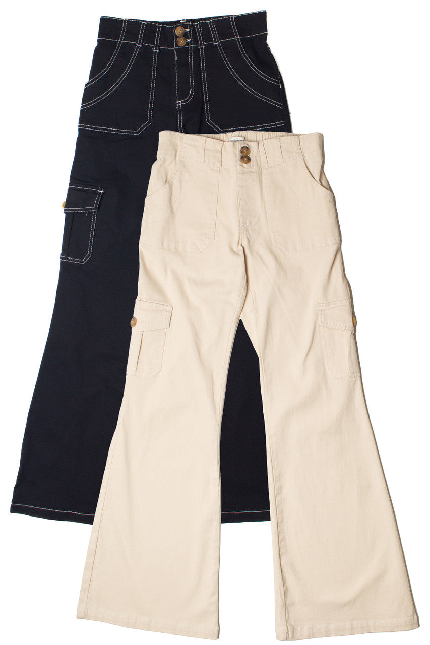 Flare Cargo Pants