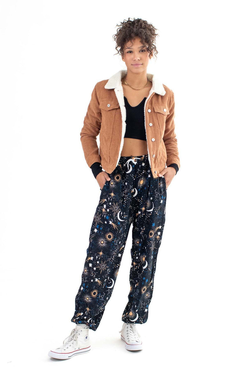 Celestial Drawstring Pants