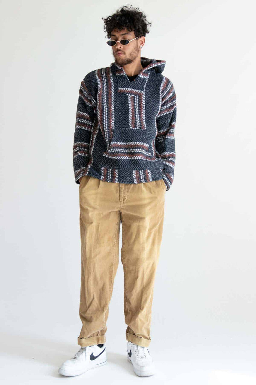 Charcoal Cantaloupe Baja Hoodie