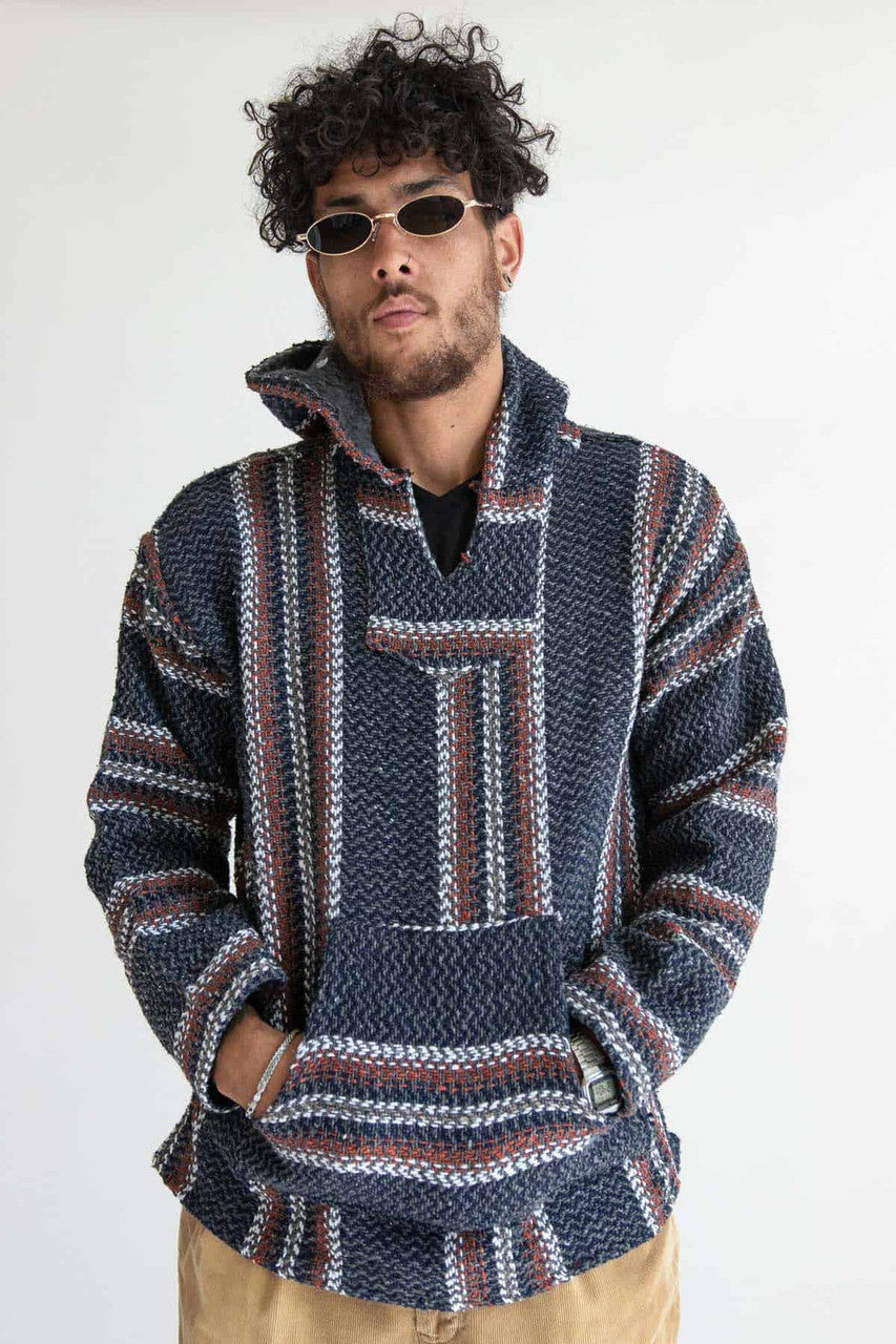 Charcoal Cantaloupe Baja Hoodie