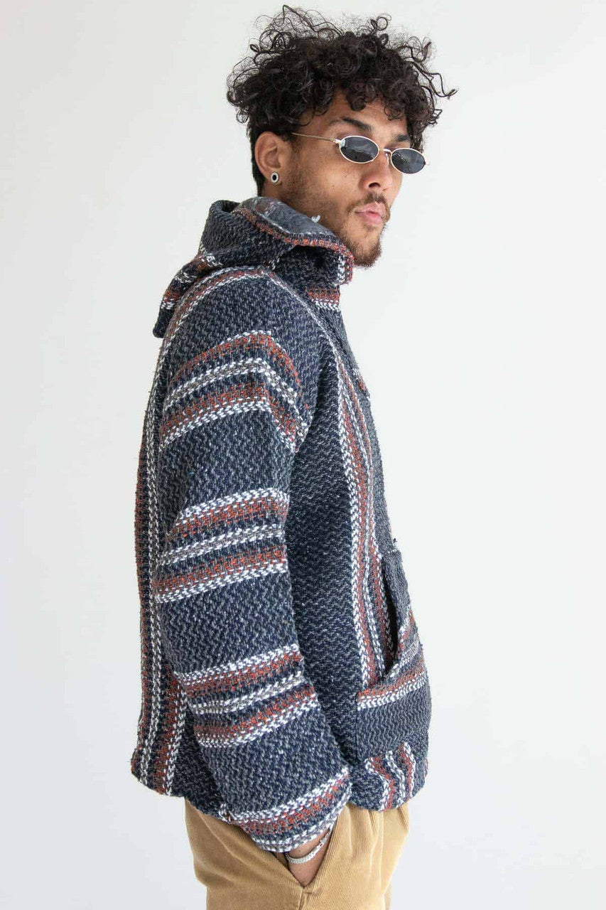 Charcoal Cantaloupe Baja Hoodie