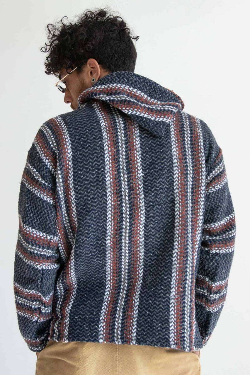 Charcoal Cantaloupe Baja Hoodie