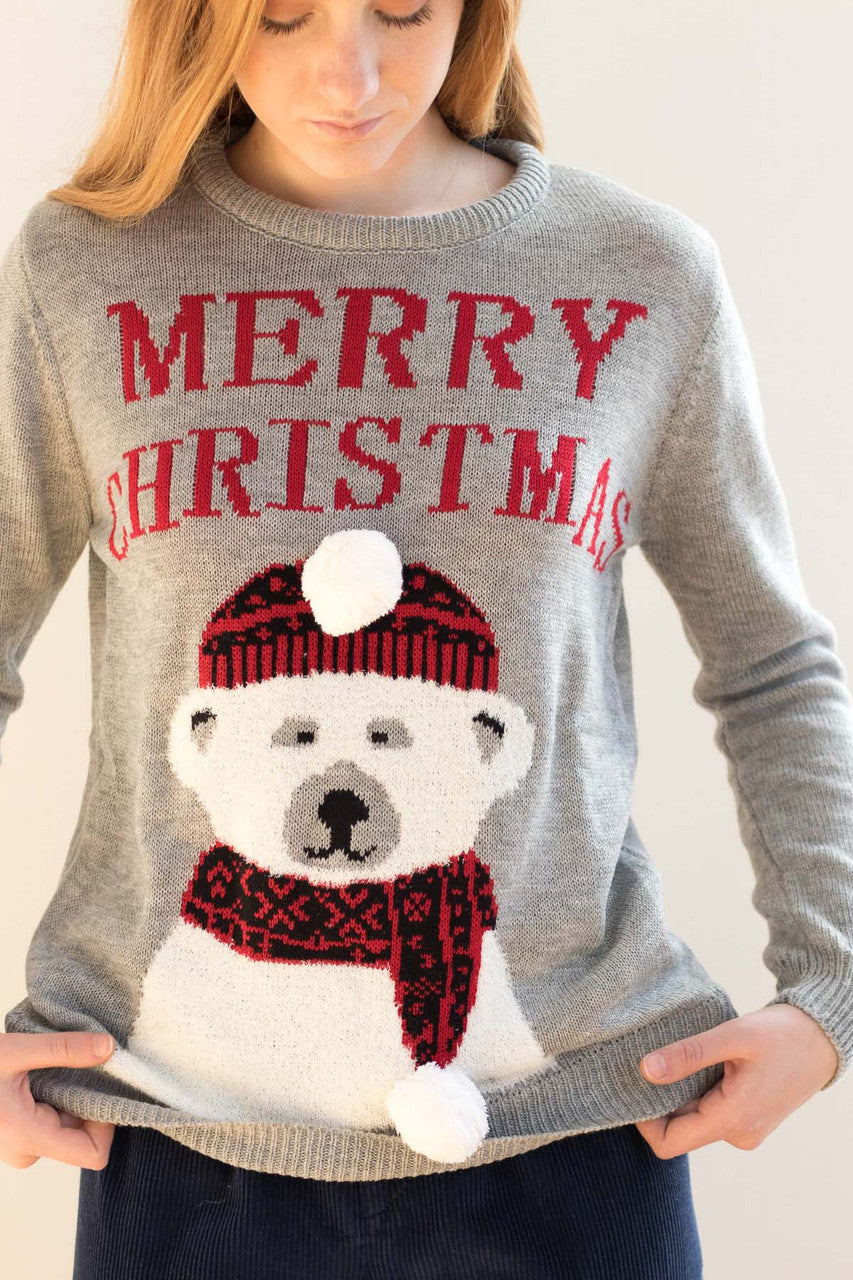 Christmas Polar Bear Sweater
