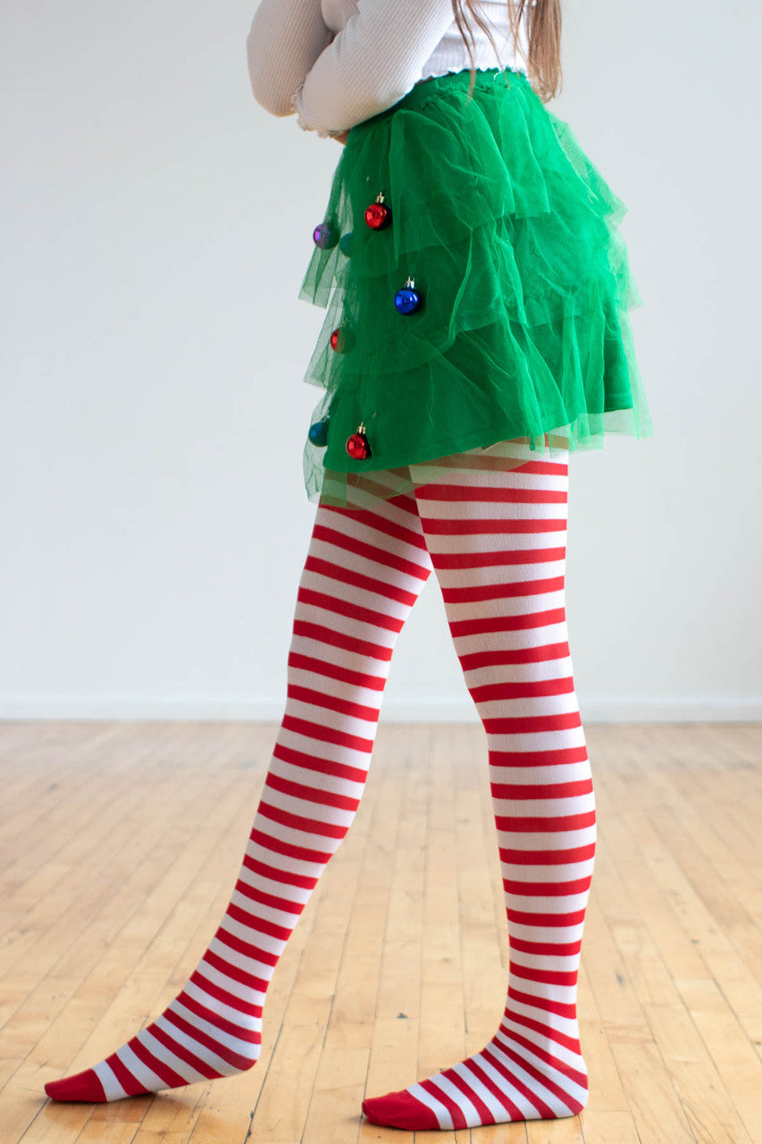 Light Up Christmas Tree Skater Skirt